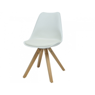 Židle Fashion - bílá/masiv 301720
