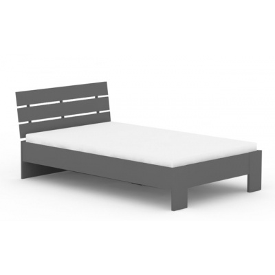 Studentská postel REA Nasťa 120x200cm - graphite