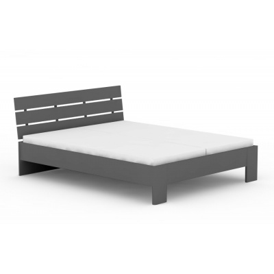 Manželská postel REA Nasťa 160x200cm - graphite 084628