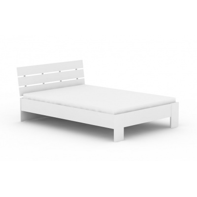 Moderní postel REA Nasťa 140x200cm - bílá 083733