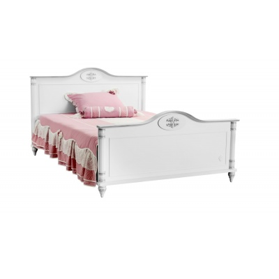 Studentská postel Carmen 120x200cm-bílá
