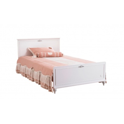 Studentská postel 120x200cm Ema-bílá 251429