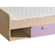 Dětská postel fialová