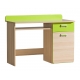 Dětský psací stůl Limo zelený